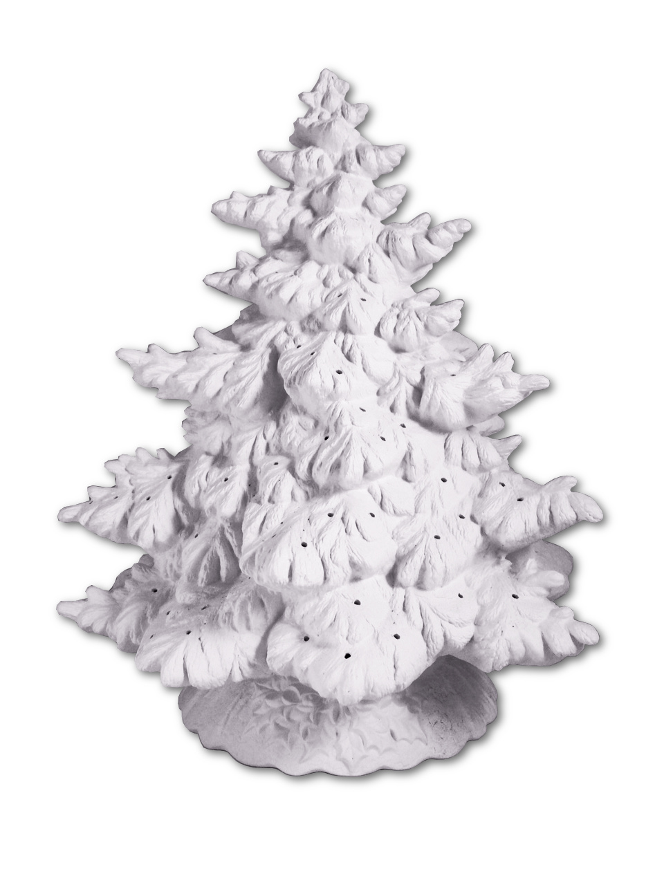 greenware christmas tree