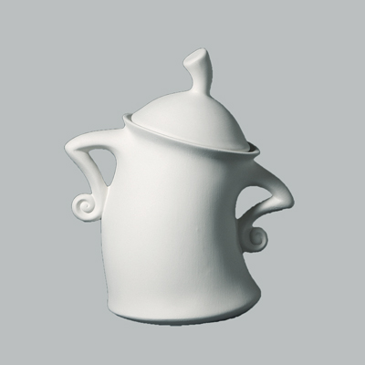maicocco❁﻿ Mayco MB-1372 Dancing Container Bisque