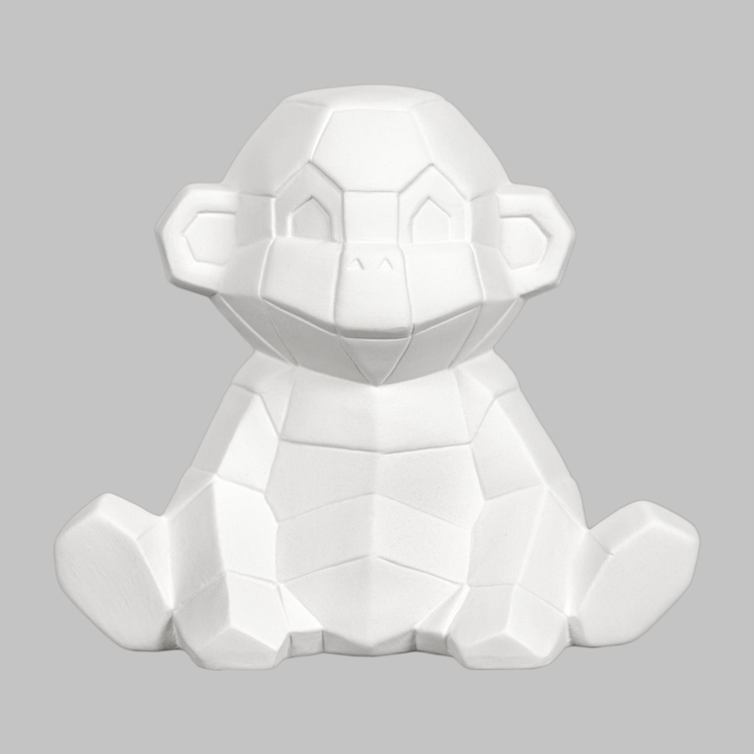 Mayco MB-1604 Monkey Facet-ini Bisque