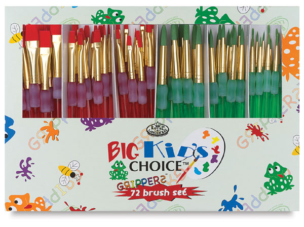 Royal & Langnickel Big Kids Choice Brushes, Beginner Type, Short