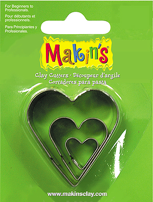3 pc. Cutter Set - Heart