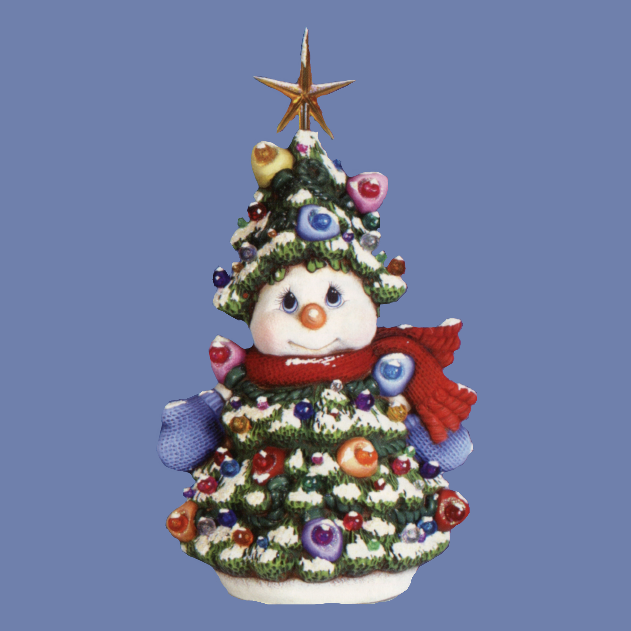 CWC Cook With Color Holiday Christmas Tree Ornament Ice Mold NEW