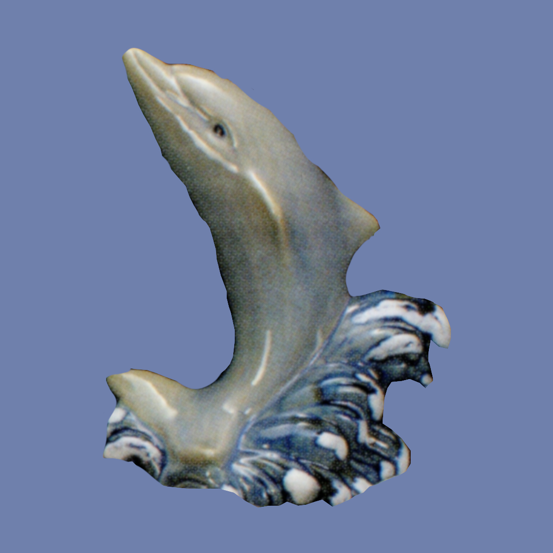 Dolphin clay hot sale sculpture