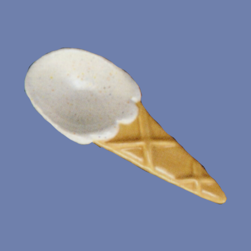 Splattered Ice Cream Cone Liquid Glue Holder 