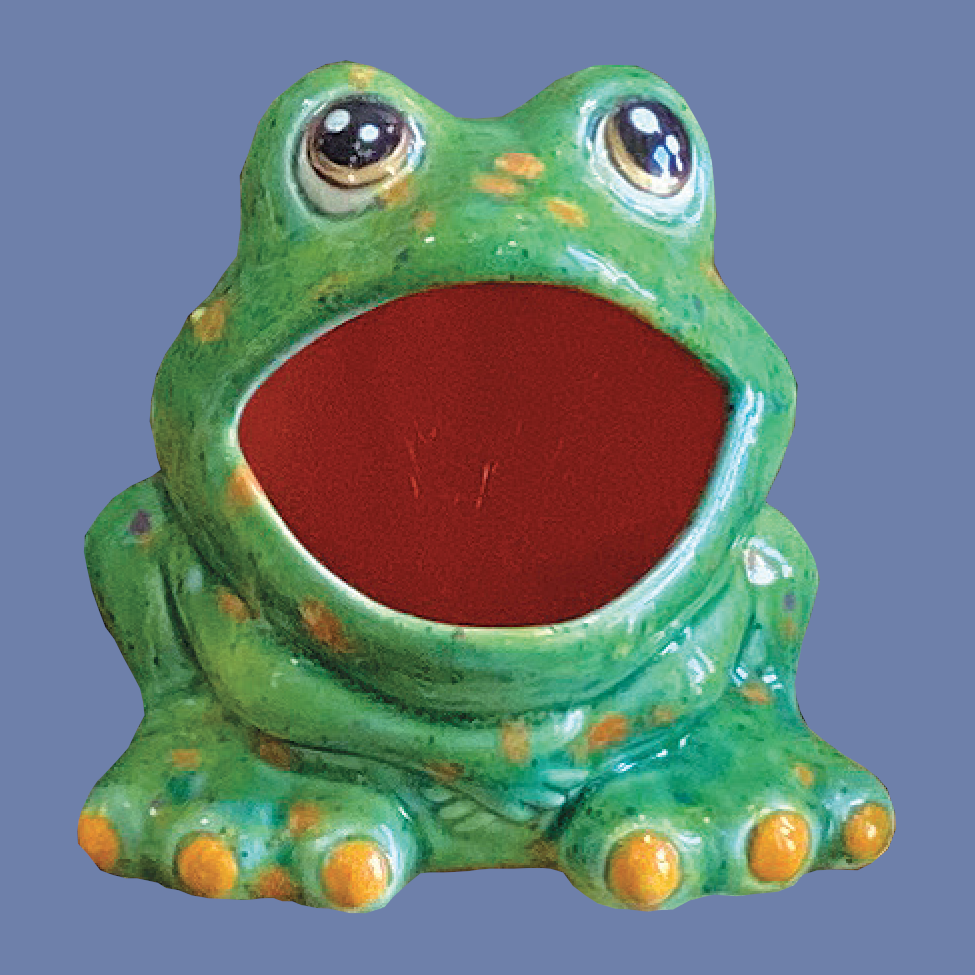 Clay Magic 4477 Retro Frog Scrubby Mold