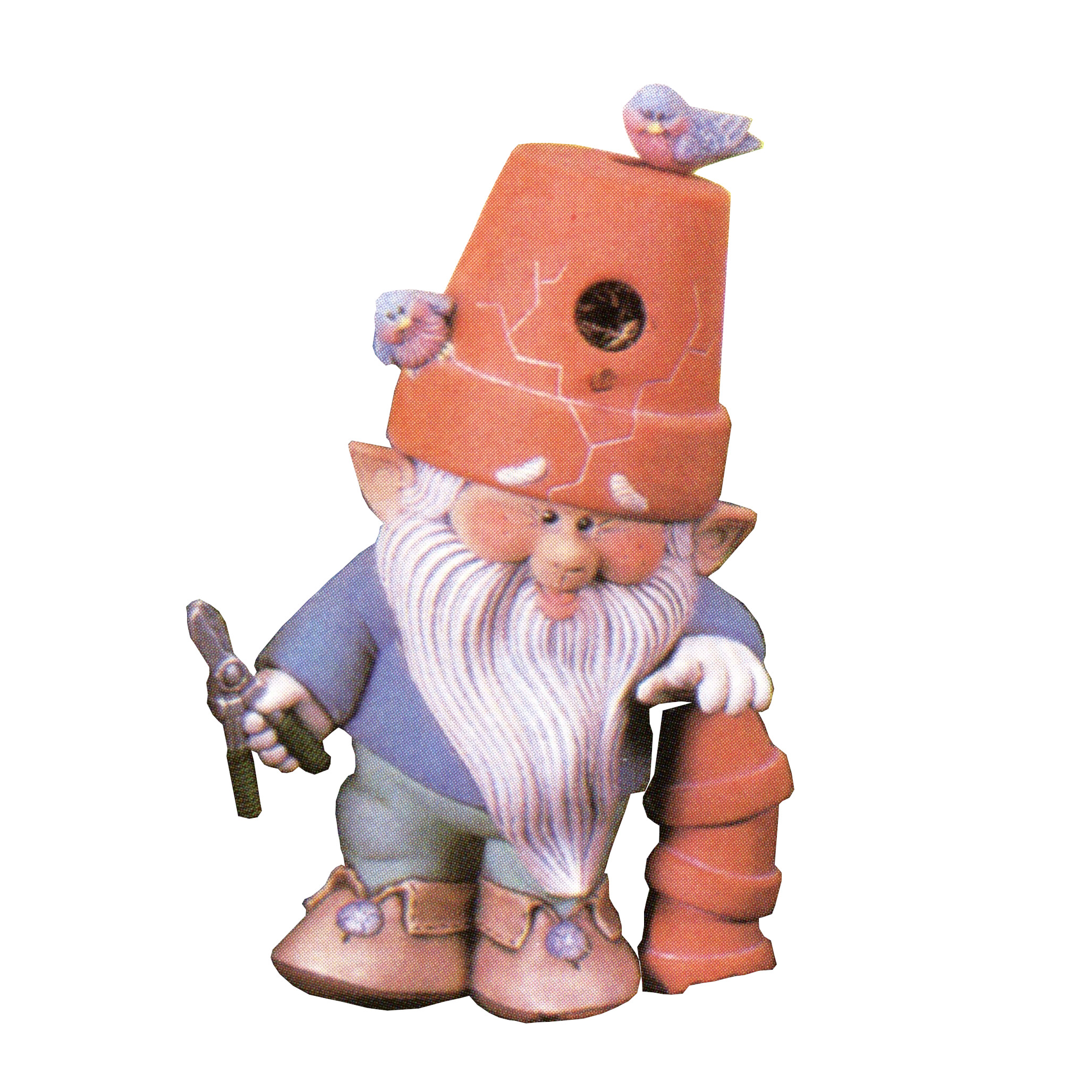 Gnome in the Home Gnome Bottle Stopper Ceramic 