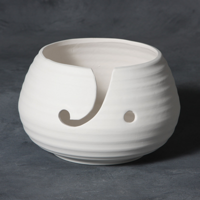 bisque yarn bowl