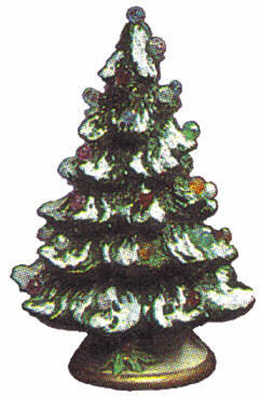 Nowell's 341 Original Style Small Christmas Tree with Base Mold