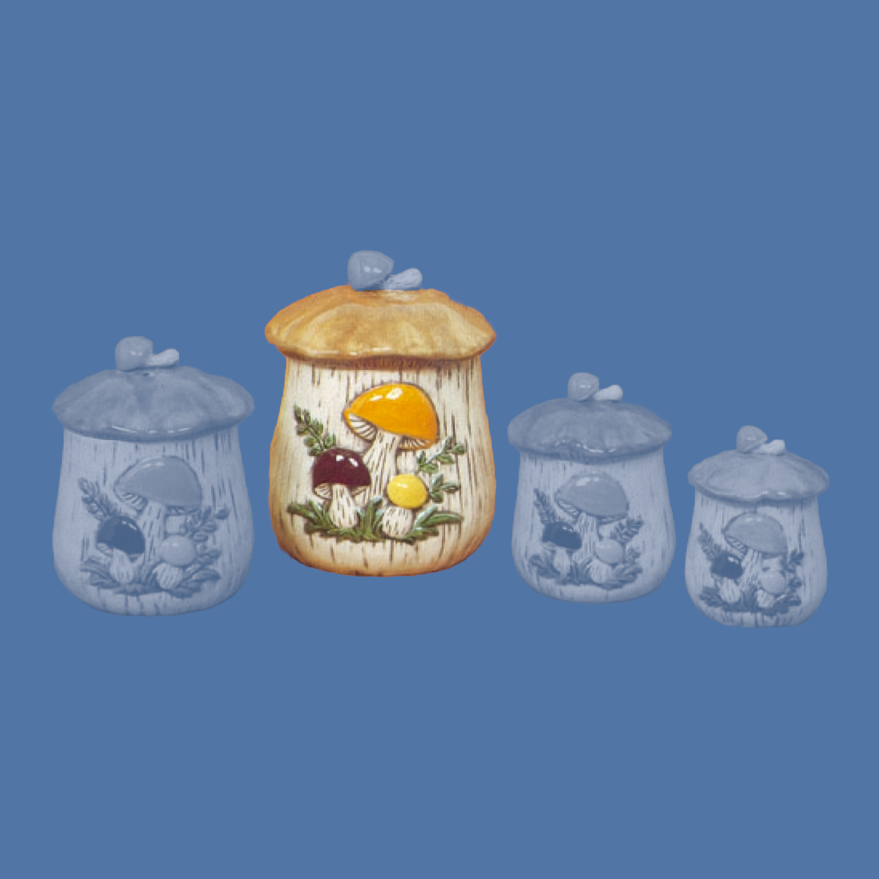 Ross 768 Large Mushroom Canister Mold (as-is, see product description)